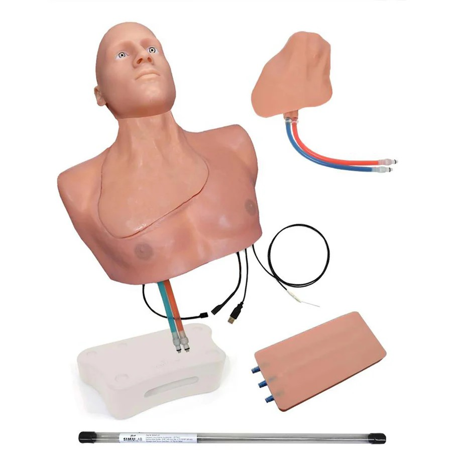 SmarTissue Regional Anesthesia and Vascular Access Training Package with Articulating Head - Simulab